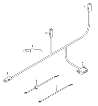 L3AA971315-Harness, for meter housing