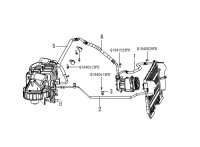 8108100K00B1-Hose assy., air conditioner high pressure