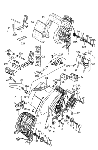 893881920B-Guide, adjustable headrest