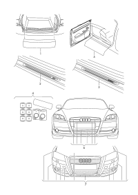 8K0071360A2ZZ-Garnish assy-radiator