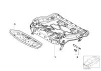 52107068044-Frame assy-seat rh