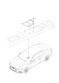 8W0907777B-Unit, chassis control