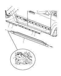 55157081AE-Wheelhouse inner frt lh