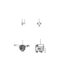 53438222-MODULE STEERING COLUMN INCLUDES CLOCKSPRING