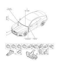 8W1971315-WIRE, INSTRUMENT PANEL