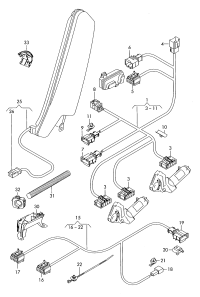 4F0973205-Socket-flat contact