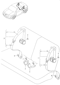 8J8857739J-Lock-double s/belt