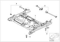 52107075458-Guide assy-seat rh