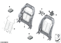 52109891046-Frame-back standard seat