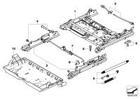 52107156217-Guide assy-seat lh
