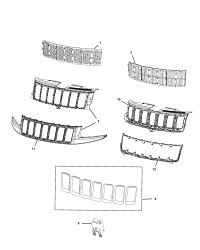 68258419AA-(F)SURROUND GRILLE