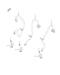 53230616-SEAT BELT RETRACTOR