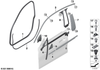 51337464164-Pillar, bracket trim B