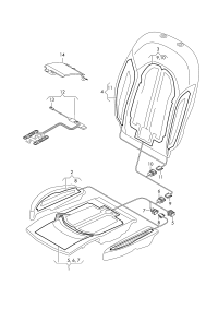 4H0963567A-Heating element, back side