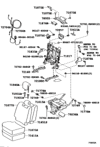 718790D040B0-COVER, REAR SEAT RECLINING, INNER LH