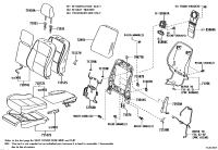 7191033A40C4-HEADREST ASSY, FRONT SEAT