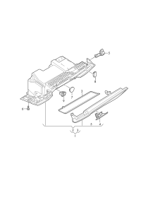 4KG857035A-GLOVE BOX ASSY