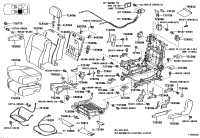 7995648020E0-COVER, RR SEAT LEG