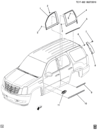 15876406-Mldg assy, l fr d