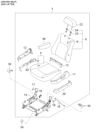 0K2FA8805644-COVER-SEAT SIDE,NO.4