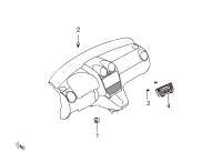 8112210CKZ16A-Strap assy-a/c auto