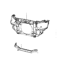 5116300AB-PANEL RADIATOR CLOSURE