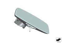 51162471107-Interior mirror with garage door opener