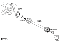 42330WAA04-SHAFT ASSY, RR