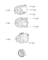 10230816-Clutch, a/c compressor