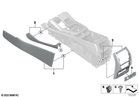 51165A12D56-Trim center console frt rh