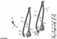 72117384670-S/belt assy-fr rh