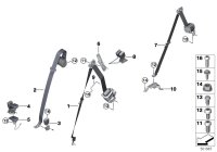 72118495455-S/belt assy-fr 2nd lh
