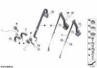 72117318459-S/belt assy-rr