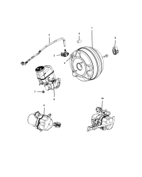 53432779-HOSE BRAKE BOOSTER VACUUM