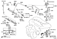 23847F2010-Clamp, fuel tube, no.3 (for EFI)