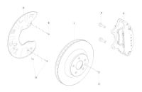 102509900B-Cap, fr. brake disc outer
