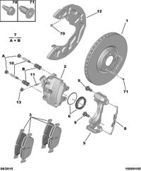 424988-Brake disc frt