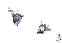 61337455833-Horn assy-electric