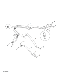 10262279-Pipe assy-a/c evaporator to compressor