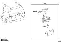 8127006031-LAMP ASSY, LICENSE PLATE