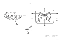 812600A350B1-BOX ASSY, ROOF CONSO