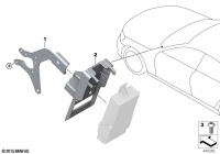 61359349756-Bracket, thermal convenience kit control unit
