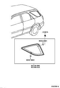 6166714030-SPACER QUARTER PANEL, NO.1