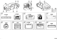 426610D310-Label, tire pressure information
