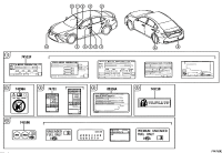 4266133F40-Label, tire pressure information