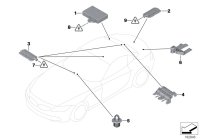 61359134708-Keyless entry control unit