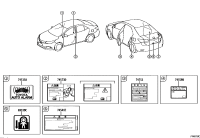 4266102P70-Label, tire pressure information