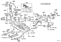 7702406260-TUBE SUB-ASSY, FUEL MAIN & RETURN, FRONT
