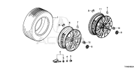 42800TBZH80-Wheel kit ASAHI