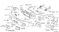 62067VD200-FINISHER ASSY-FRONT BUMPER,CENTER